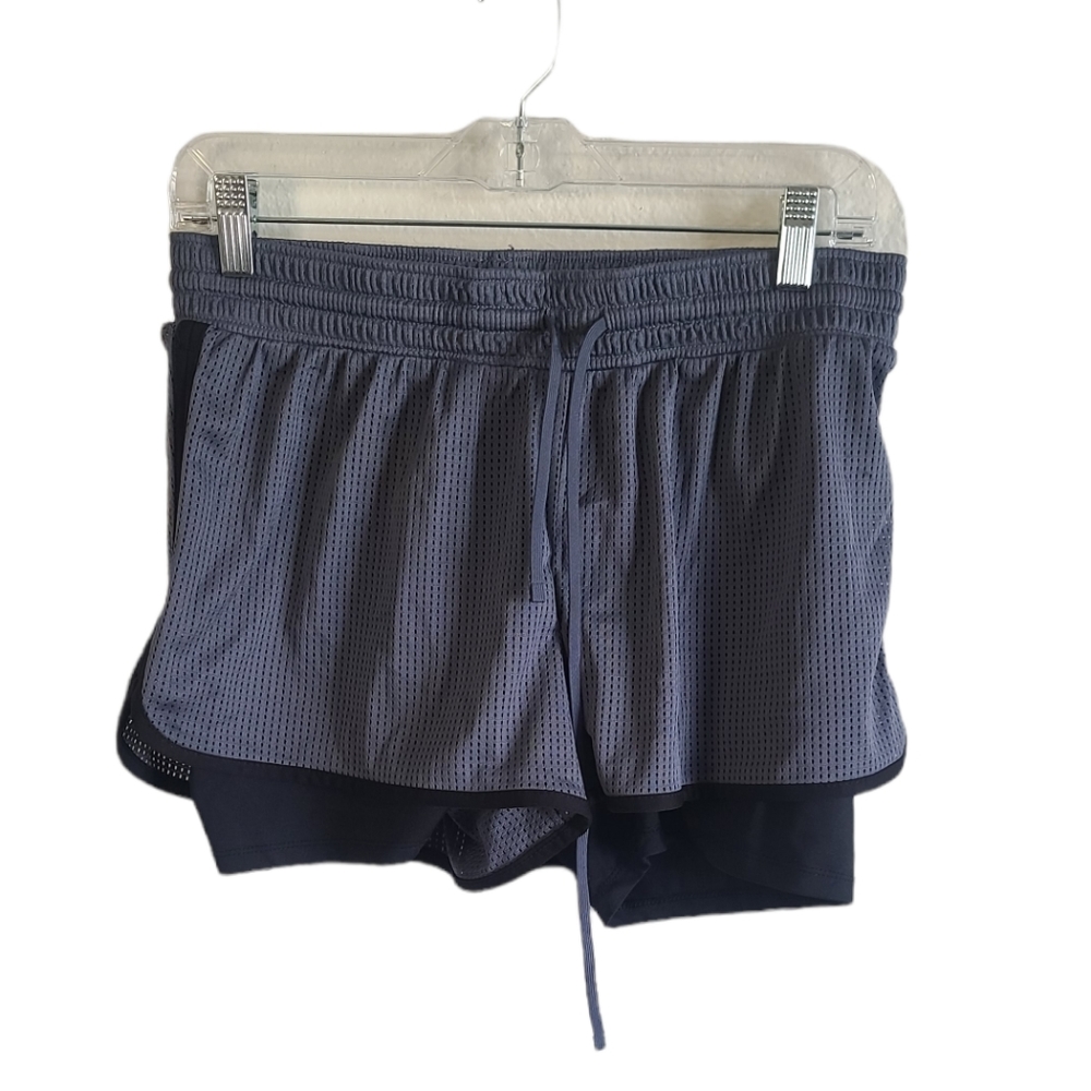 C9 Champion 2 in 1 Mesh Gray Workout Short  Size: Large NWOT